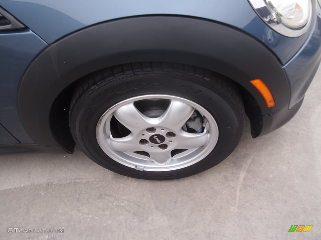 2011 Cooper Hardtop - Horizon Blue Metallic / Carbon Black photo #2