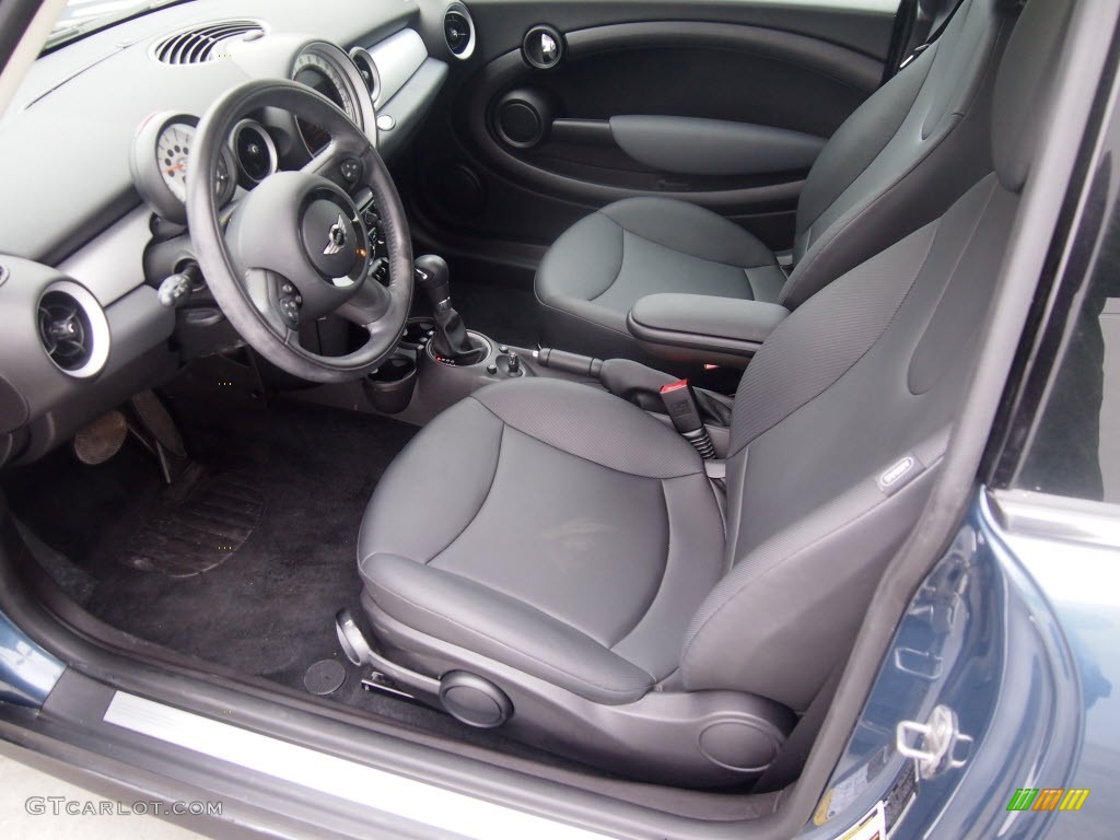 2011 Cooper Hardtop - Horizon Blue Metallic / Carbon Black photo #8