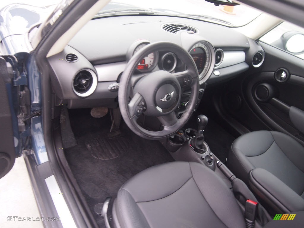 2011 Cooper Hardtop - Horizon Blue Metallic / Carbon Black photo #9