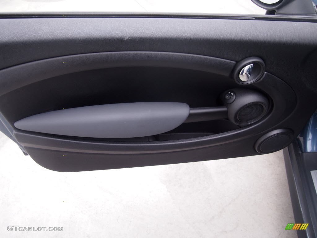 2011 Cooper Hardtop - Horizon Blue Metallic / Carbon Black photo #10