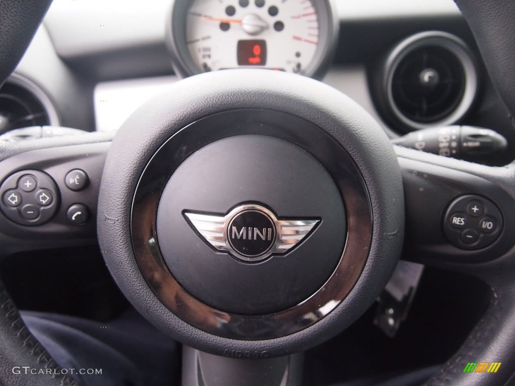 2011 Cooper Hardtop - Horizon Blue Metallic / Carbon Black photo #15
