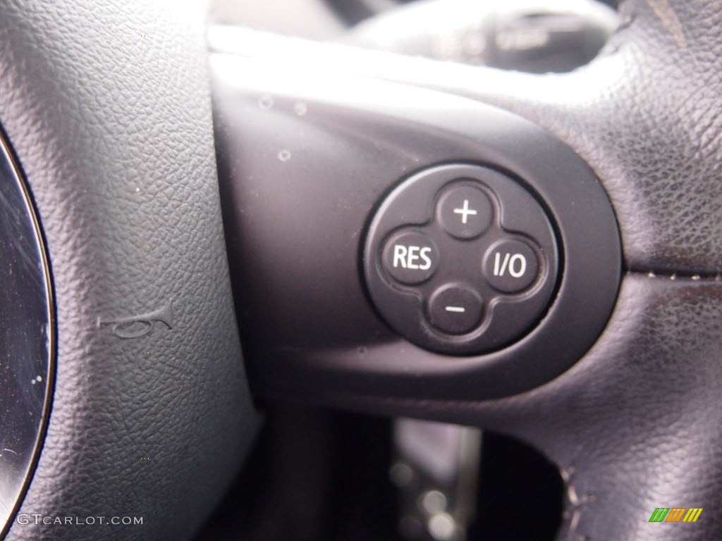 2011 Cooper Hardtop - Horizon Blue Metallic / Carbon Black photo #17