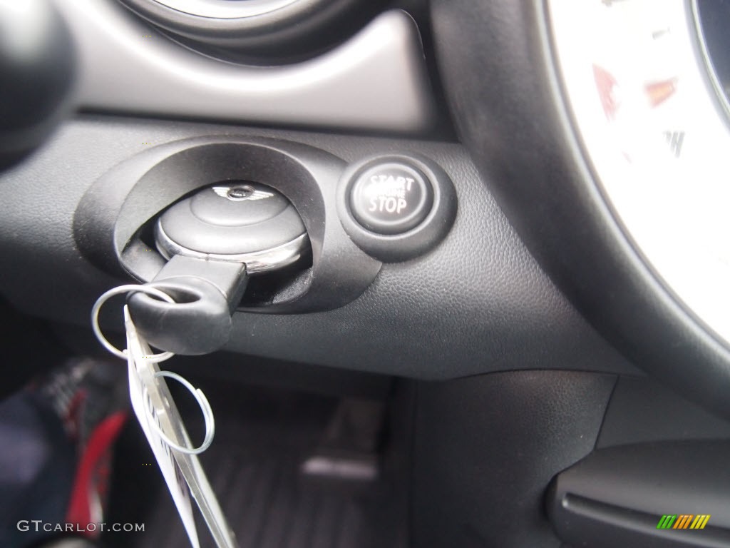 2011 Cooper Hardtop - Horizon Blue Metallic / Carbon Black photo #23