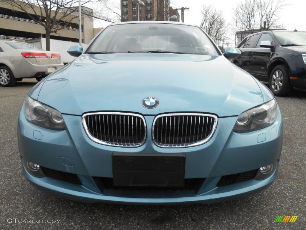 2008 3 Series 328i Coupe - Atlantic Blue Metallic / Gray photo #2