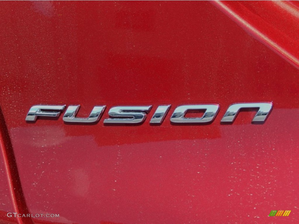 2014 Fusion Hybrid SE - Ruby Red / Dune photo #4