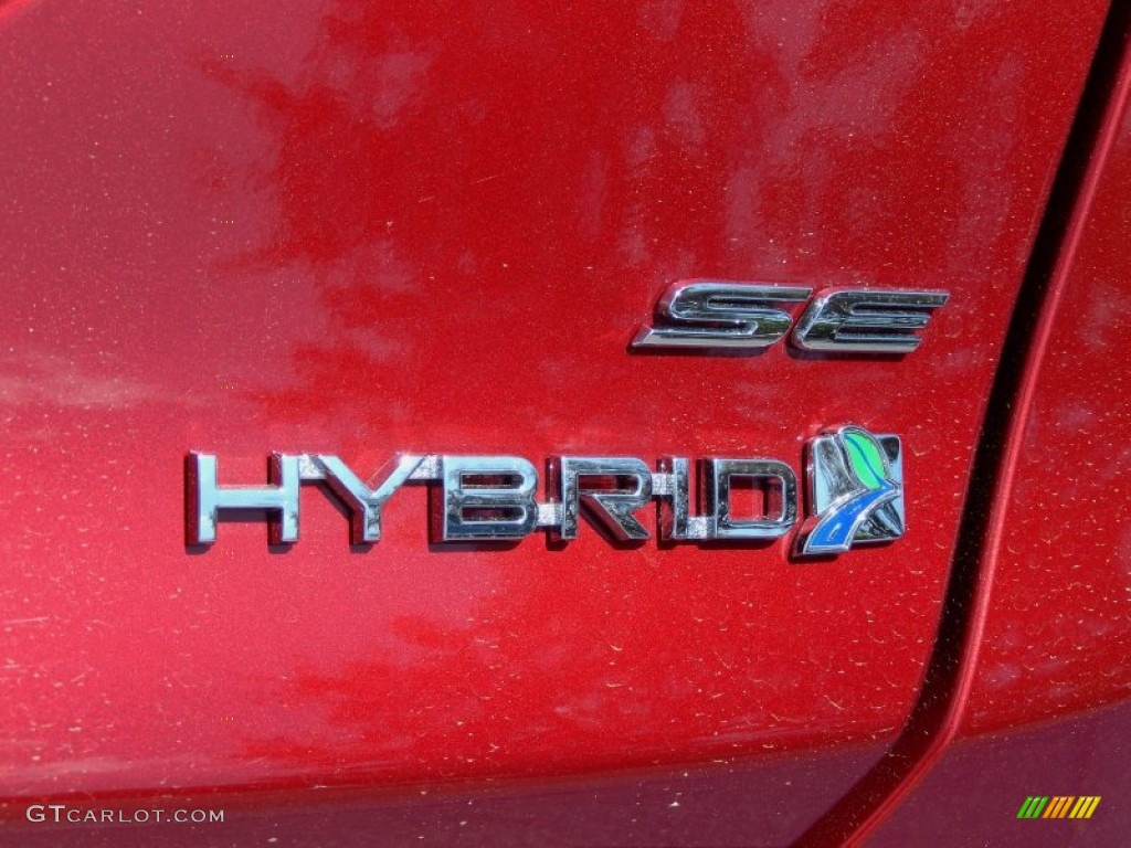 2014 Fusion Hybrid SE - Ruby Red / Dune photo #5