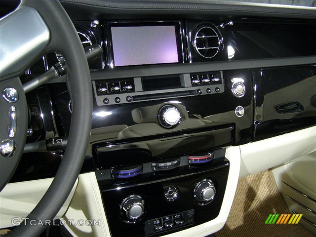 2008 Rolls-Royce Phantom Drophead Coupe,  Front Console, Piano Black Wood 2008 Rolls-Royce Phantom Drophead Coupe Standard Phantom Drophead Coupe Model Parts