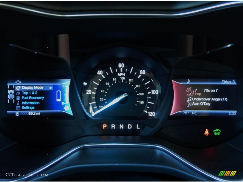 2014 Fusion Hybrid SE - Ruby Red / Dune photo #11