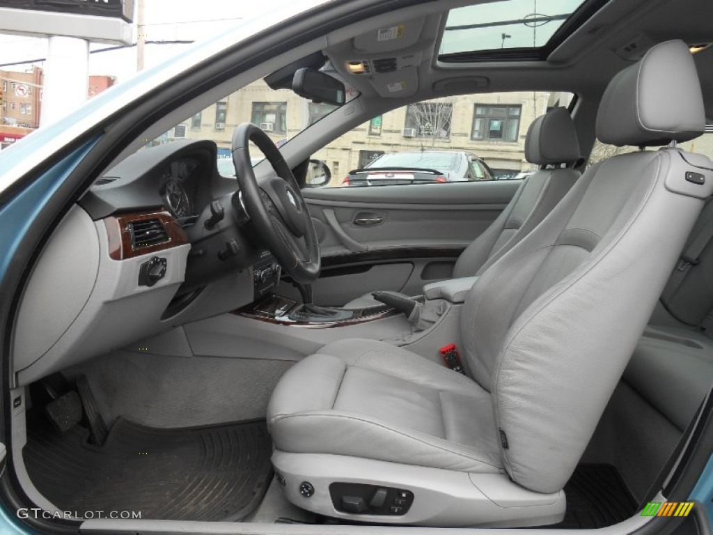 Gray Interior 2008 BMW 3 Series 328i Coupe Photo #91875056