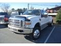 Oxford White 2008 Ford F450 Super Duty King Ranch Crew Cab 4x4 Dually