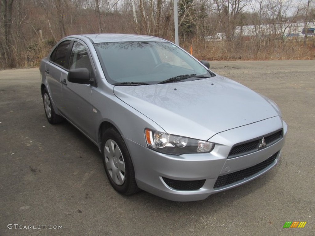 Apex Silver Metallic 2009 Mitsubishi Lancer DE Exterior Photo #91875647