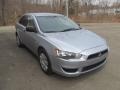 Apex Silver Metallic 2009 Mitsubishi Lancer DE Exterior