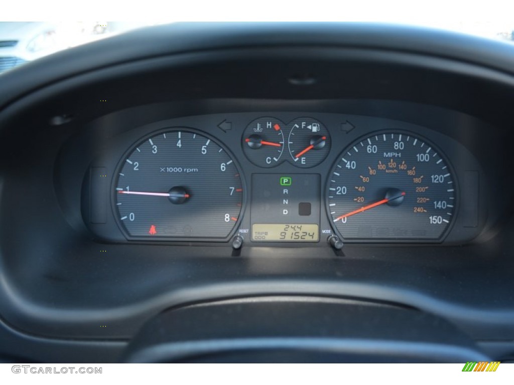 2003 Sonata GLS V6 - Ebony Black / Black photo #25