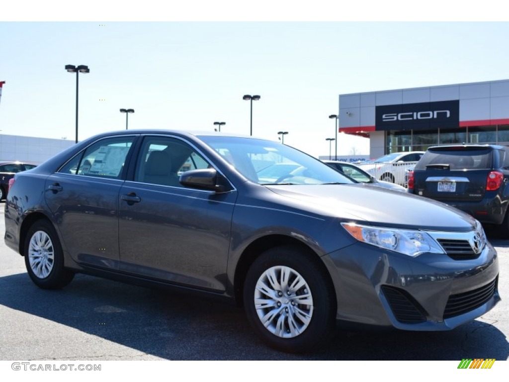 2014 Camry L - Magnetic Gray Metallic / Ash photo #1