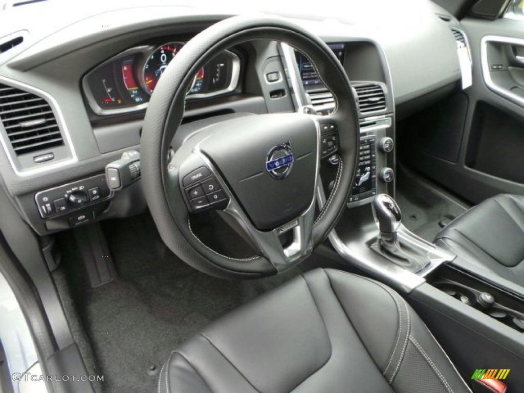 R-Design Off Black Interior 2015 Volvo XC60 T6 AWD R-Design Photo #91876649