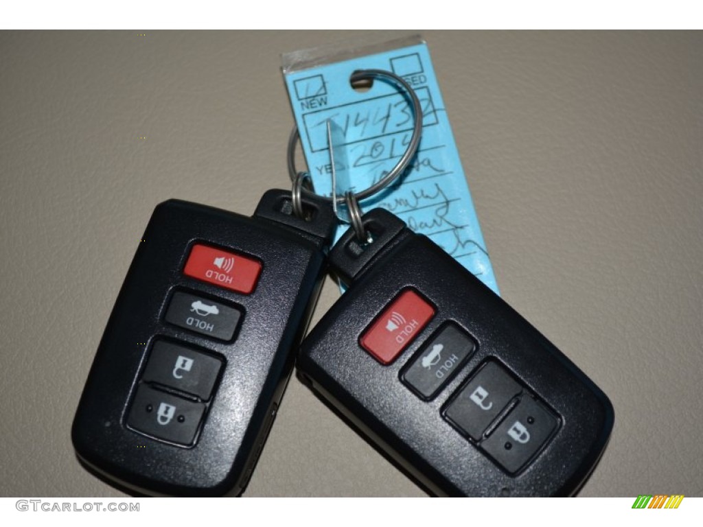 2014 Camry XLE V6 - Attitude Black Metallic / Ivory photo #27