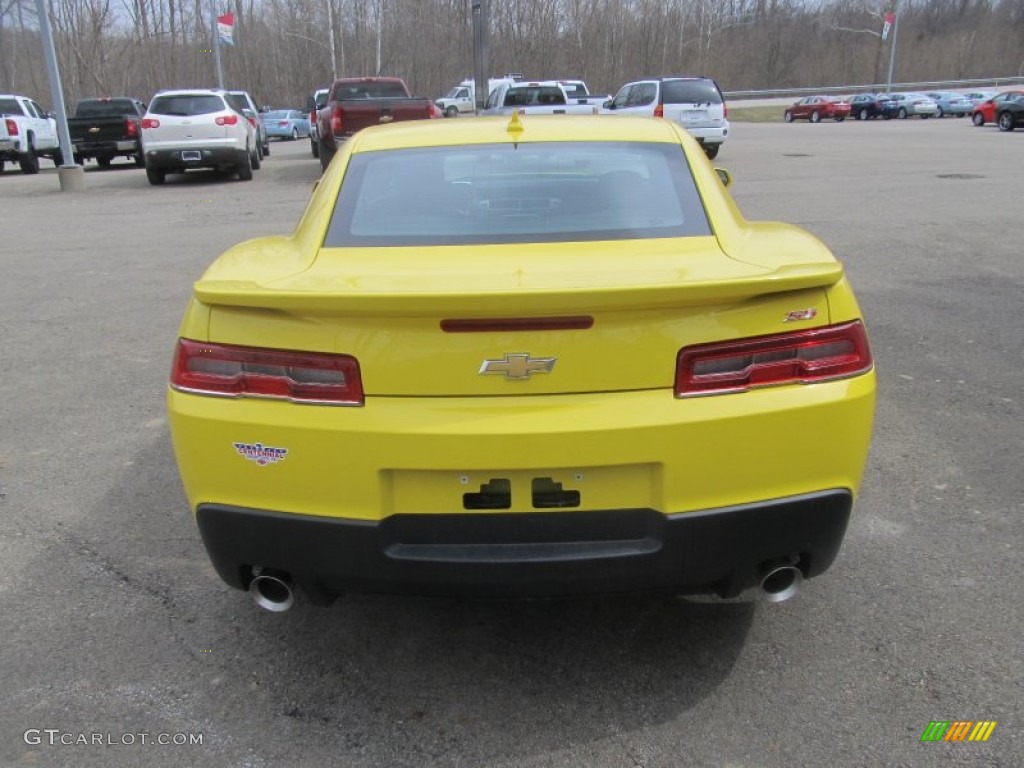 2014 Camaro SS/RS Coupe - Bright Yellow / Black photo #5