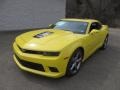 2014 Bright Yellow Chevrolet Camaro SS/RS Coupe  photo #11