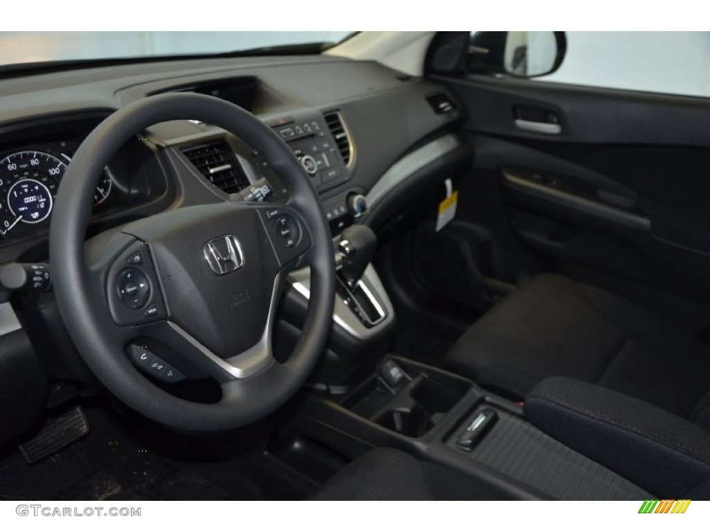 2014 CR-V EX - Crystal Black Pearl / Black photo #10