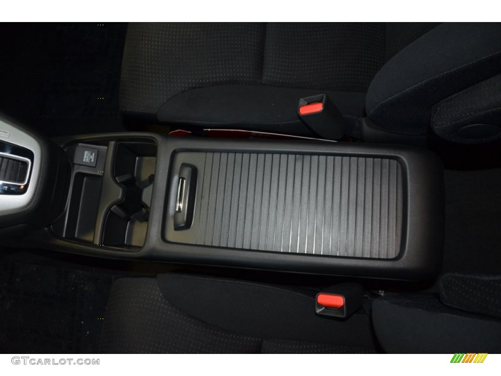 2014 CR-V EX - Crystal Black Pearl / Black photo #12