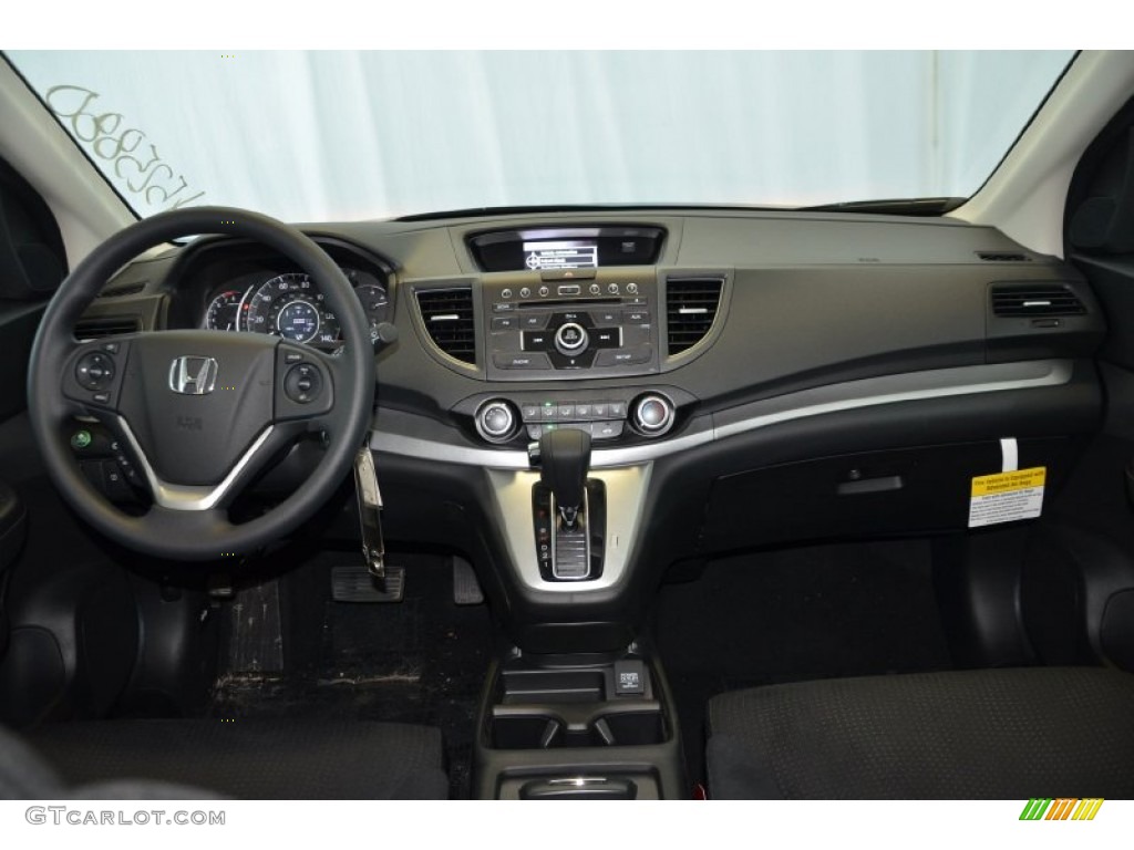 2014 CR-V EX - Crystal Black Pearl / Black photo #23