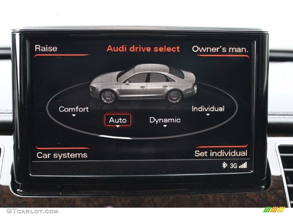 2013 A8 L 3.0T quattro - Quartz Gray Metallic / Black photo #28