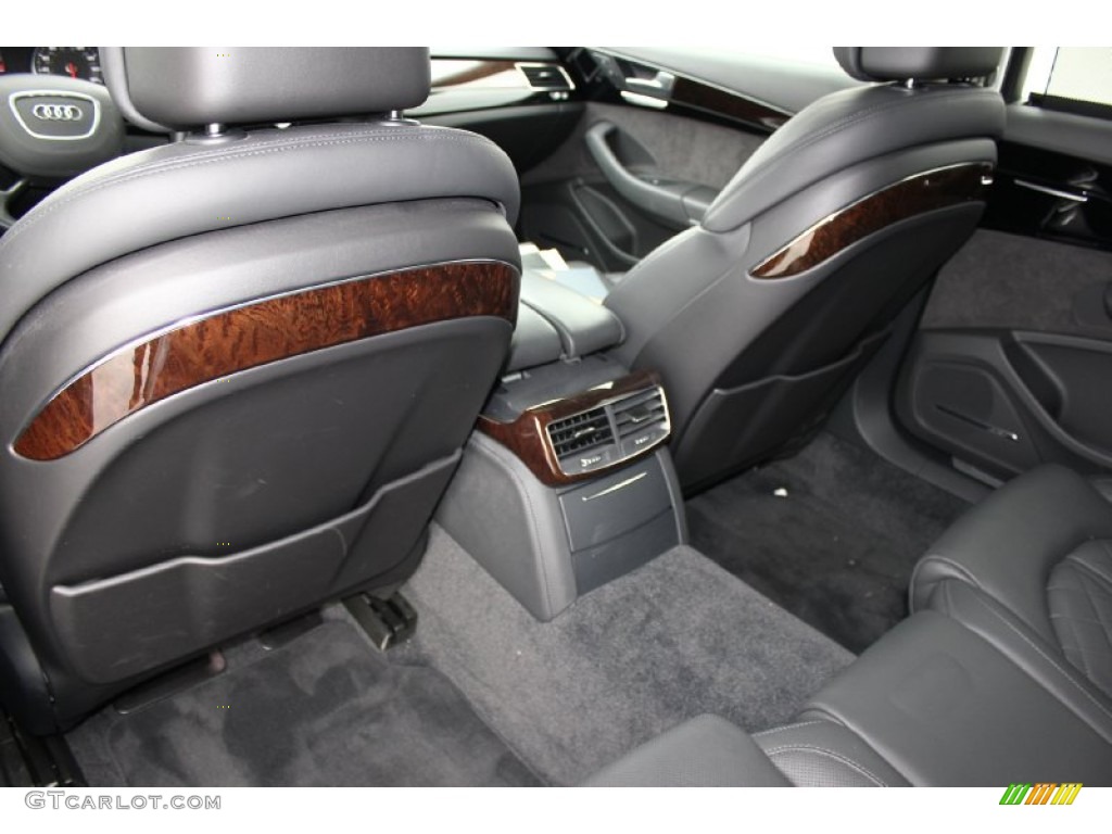 2013 A8 L 3.0T quattro - Quartz Gray Metallic / Black photo #42