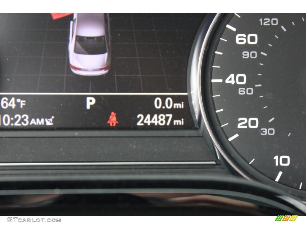 2013 A8 L 3.0T quattro - Quartz Gray Metallic / Black photo #50