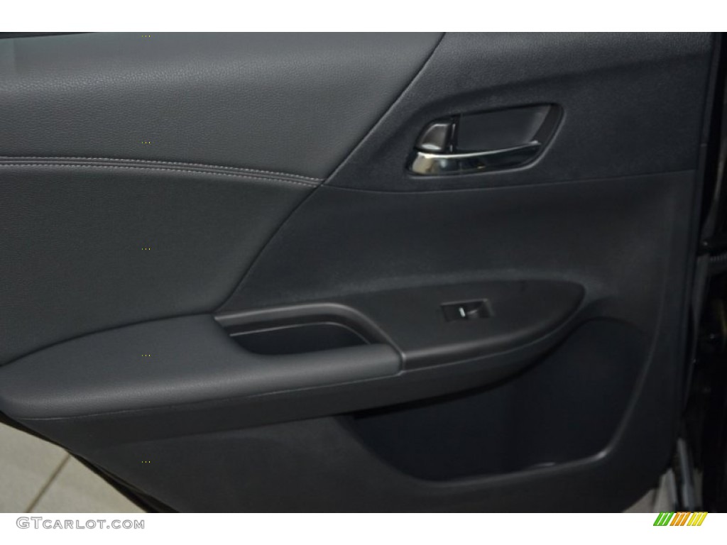 2014 Accord EX Sedan - Crystal Black Pearl / Black photo #22