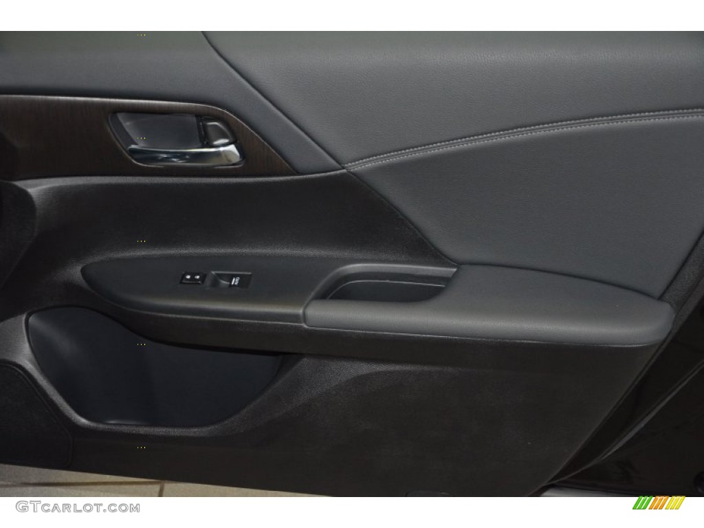 2014 Accord EX Sedan - Crystal Black Pearl / Black photo #29