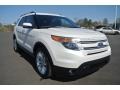 2011 White Platinum Tri-Coat Ford Explorer Limited  photo #1