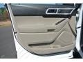 2011 White Platinum Tri-Coat Ford Explorer Limited  photo #7