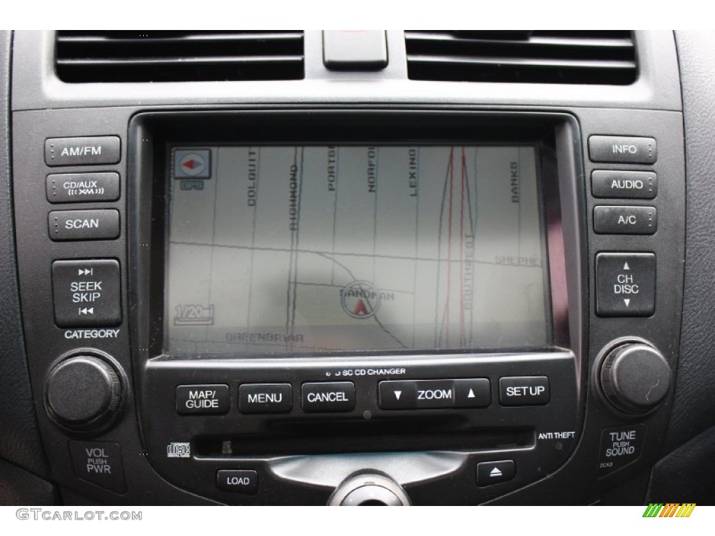 2005 Honda Accord EX-L V6 Sedan Navigation Photos