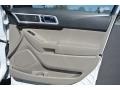 2011 White Platinum Tri-Coat Ford Explorer Limited  photo #28
