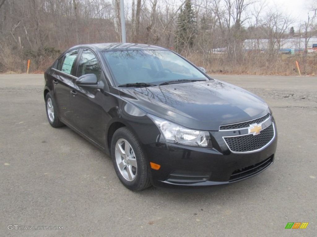 2014 Cruze LT - Black Granite Metallic / Medium Titanium photo #7