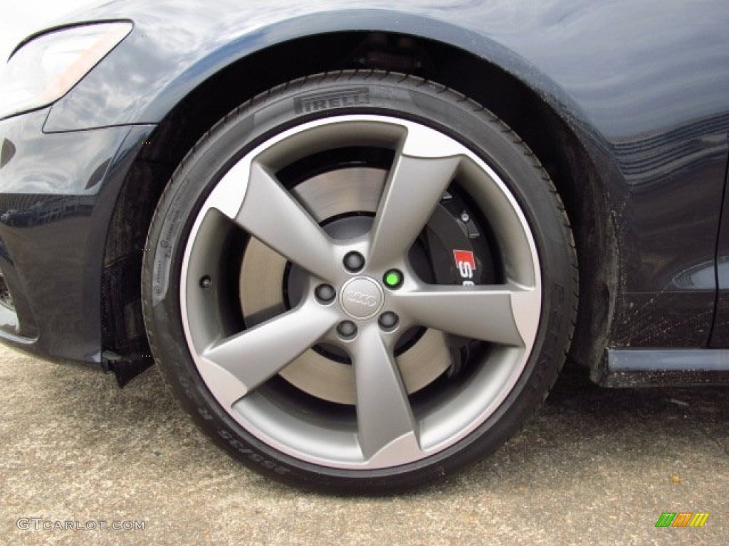 2014 S6 Prestige quattro Sedan - Moonlight Blue Metallic / Black Valcona w/Sport Stitched Diamond photo #5
