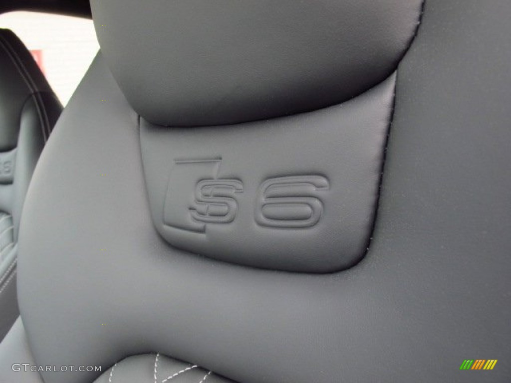 2014 S6 Prestige quattro Sedan - Moonlight Blue Metallic / Black Valcona w/Sport Stitched Diamond photo #19