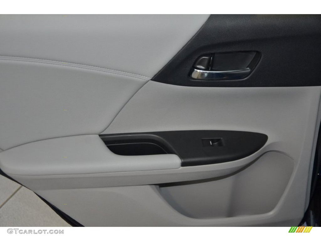 2014 Accord EX Sedan - Obsidian Blue Pearl / Gray photo #22