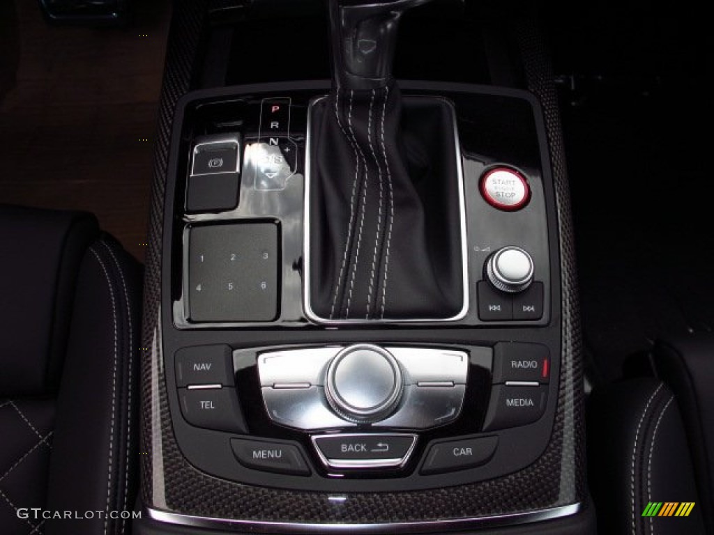 2014 S6 Prestige quattro Sedan - Moonlight Blue Metallic / Black Valcona w/Sport Stitched Diamond photo #22