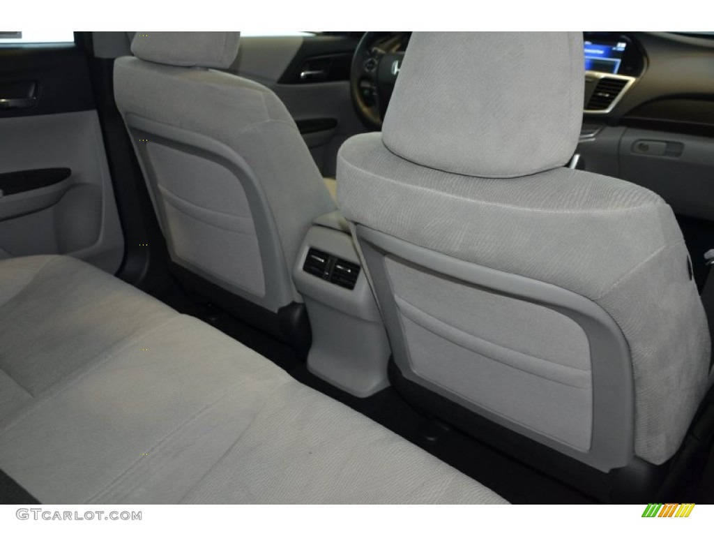 2014 Accord EX Sedan - Obsidian Blue Pearl / Gray photo #28