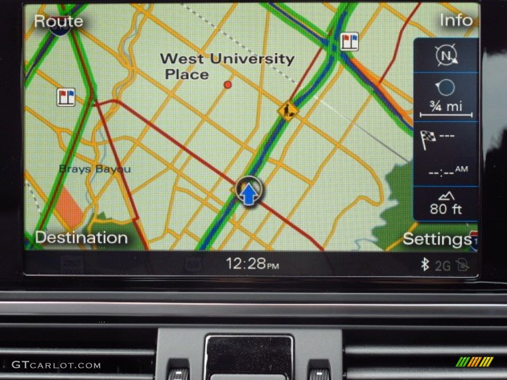 2014 S6 Prestige quattro Sedan - Moonlight Blue Metallic / Black Valcona w/Sport Stitched Diamond photo #26