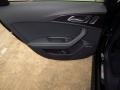 2014 Audi S6 Black Valcona w/Sport Stitched Diamond Interior Door Panel Photo