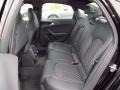 2014 Audi S6 Black Valcona w/Sport Stitched Diamond Interior Rear Seat Photo
