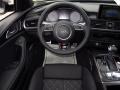Black Valcona w/Sport Stitched Diamond Steering Wheel Photo for 2014 Audi S6 #91883654