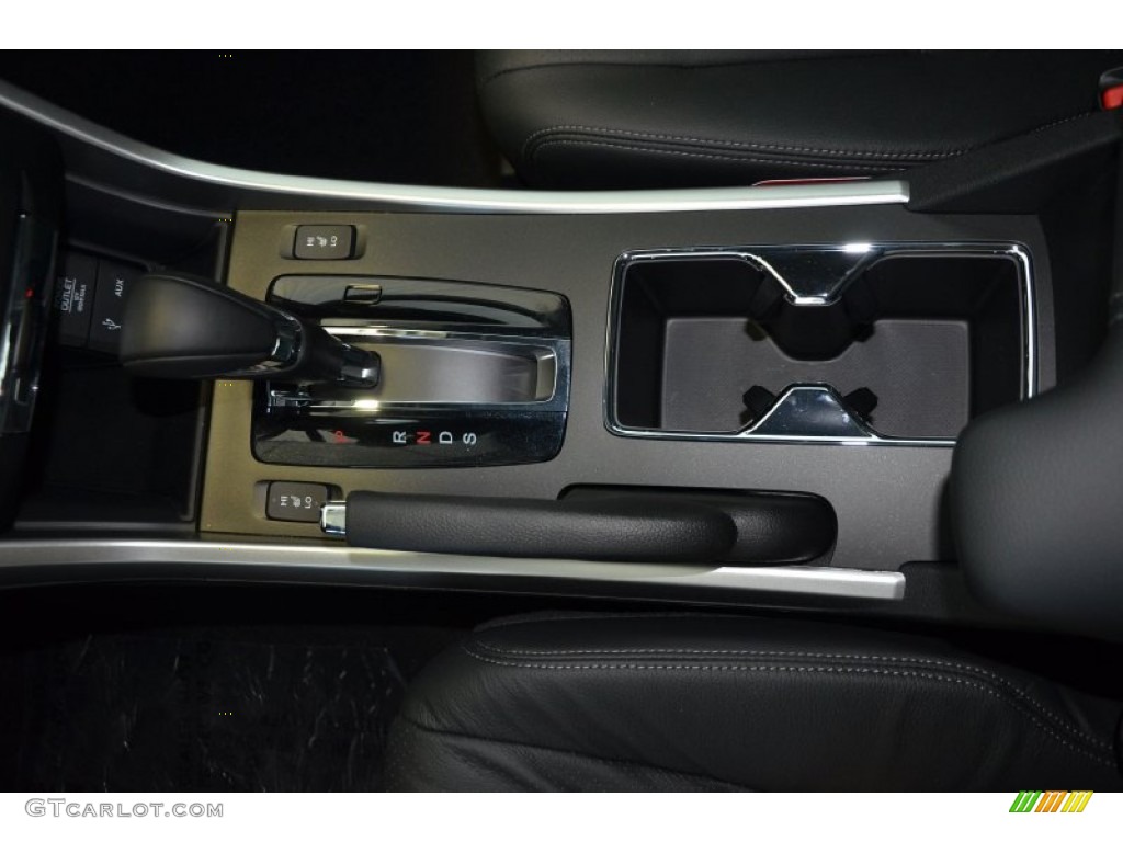 2014 Accord EX-L V6 Sedan - Crystal Black Pearl / Black photo #12