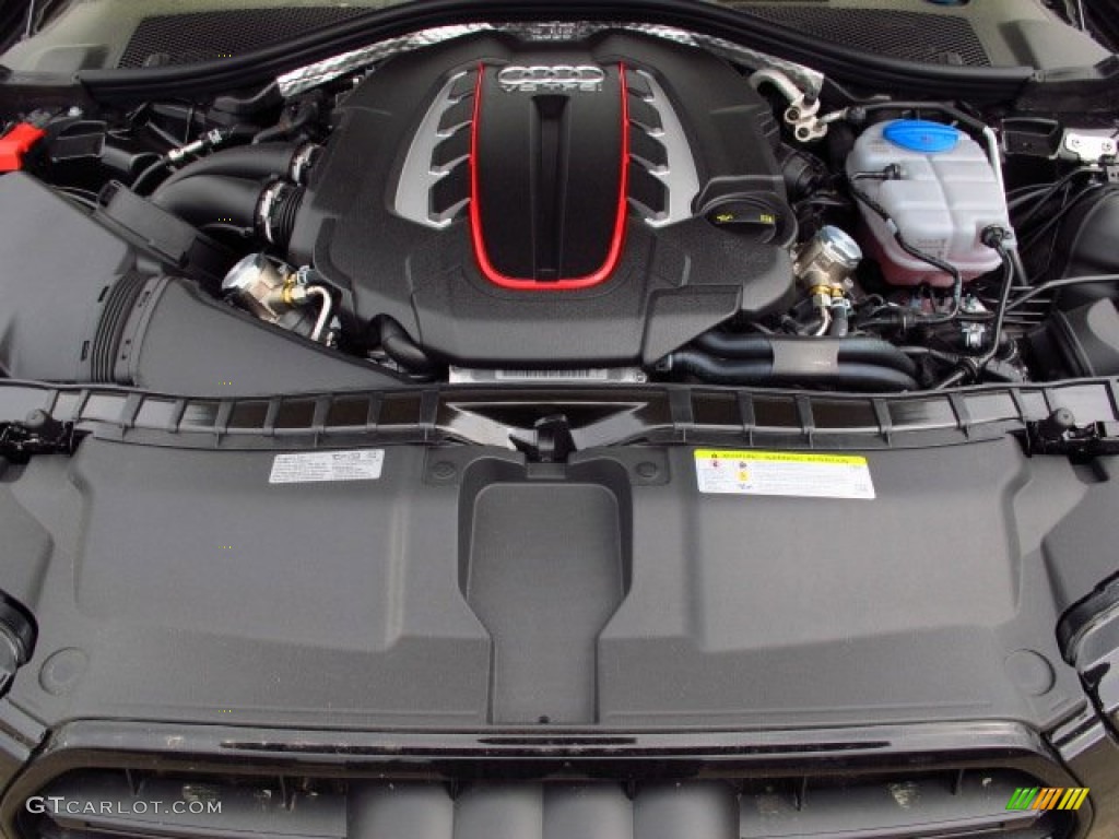 2014 Audi S6 Prestige quattro Sedan Engine Photos