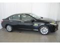 2014 Crystal Black Pearl Honda Accord EX-L V6 Sedan  photo #5