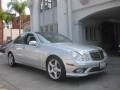 Iridium Silver Metallic 2009 Mercedes-Benz E 550 Sedan