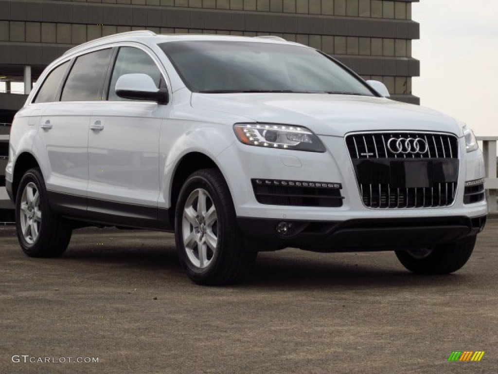 2014 Q7 3.0 TFSI quattro - Glacier White Metallic / Black photo #1