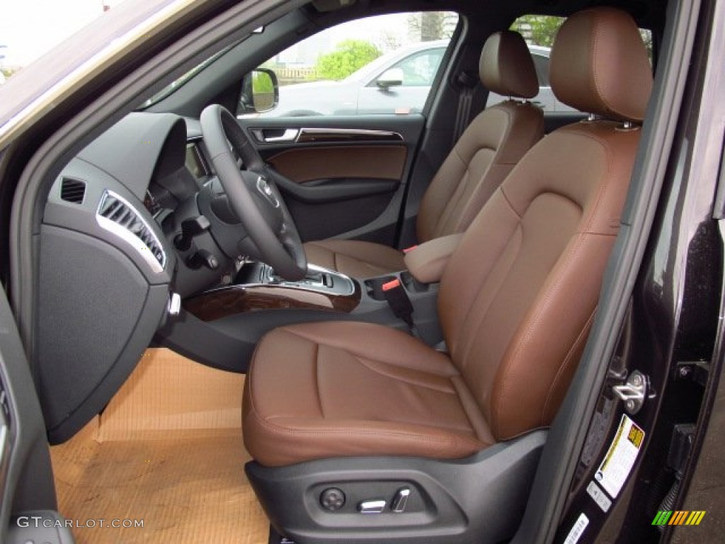 Chestnut Brown Interior 2014 Audi Q5 2.0 TFSI quattro Photo #91886906